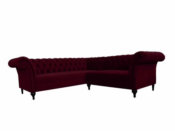 Chesterfield Ecksofa Eckcouch Designer Sofa Couch Samt Ledersofa SLIII Chesterfield Ecksofa Eckcouch Designer Sofa Couch Samt Ledersofa SLIII von JVmoebel