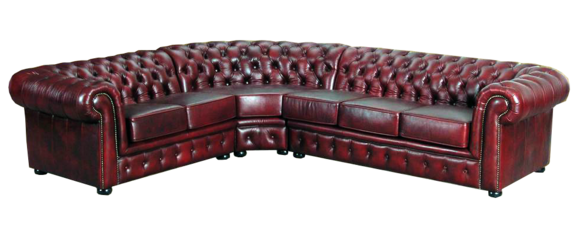 Chesterfield Ecksofa Ledersofa Sofa Couch Wohnlandschaft Eckgarnitur von JVmoebel