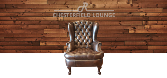 Chesterfield Ohrensessel Sessel Polster Fernseh Couch Büro 100% Echtes von JVmoebel