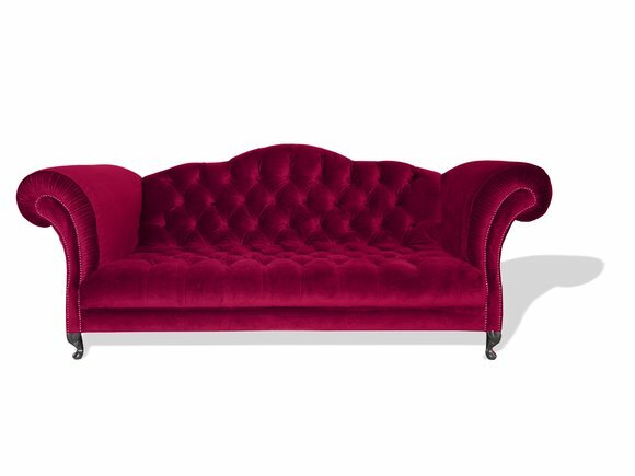 Chesterfield Sofa 3 SITZER Polster Designer Couchen Sofas Garnitur SL von JVmoebel
