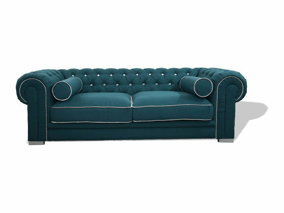 Chesterfield Sofa 3 SITZER Polster Designer Couchen Sofas Garnitur SL von JVmoebel