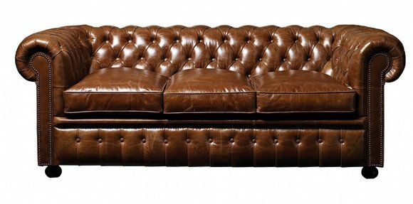 Chesterfield Sofa 3 SITZER Polster Designer Couchen Sofas Garnitur SL von JVmoebel