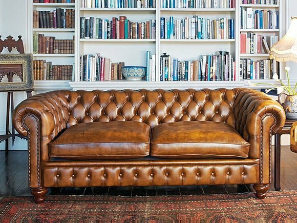 Chesterfield Sofa 3 SITZER Polster Designer Couchen Sofas Garnitur von JVmoebel