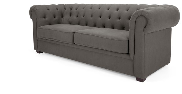 Chesterfield Sofa 3 SITZER Polster Designer Couchen Sofas Garnitur von JVmoebel