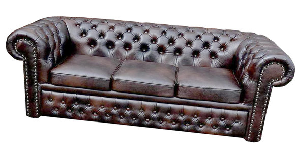 Chesterfield Sofa 3 Sitzer NAPOLI Polster Garnitur Leicester von JVmoebel