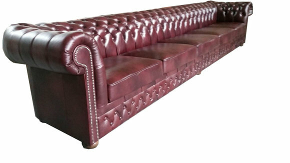 Chesterfield Sofa 8 SITZER XXL Polster Designer Couchen Sofas Garnitur von JVmoebel