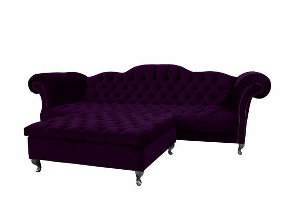 Chesterfield Sofa Polster Designer Couchen Sofas Garnitur Couch SLIII von JVmoebel