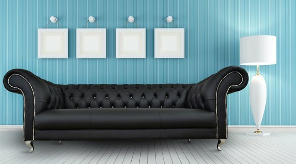 Chesterfield Sofa Polster Designer Couchen Sofas Garnitur Textil Stoff von JVmoebel