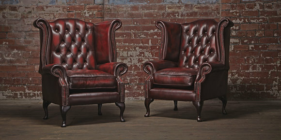 Echter Chesterfield Ohrensessel Sessel Couch Sofa Polster Sitz Lounge Echter Chesterfield Ohrensessel Sessel Couch Sofa Polster Sitz Lounge von JVmoebel