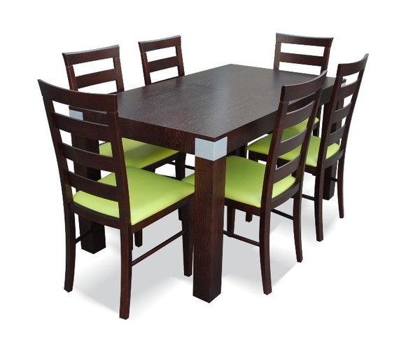 Essgruppe Esstisch Tisch mit 6 x Stühlen Model Z04 von JVmoebel