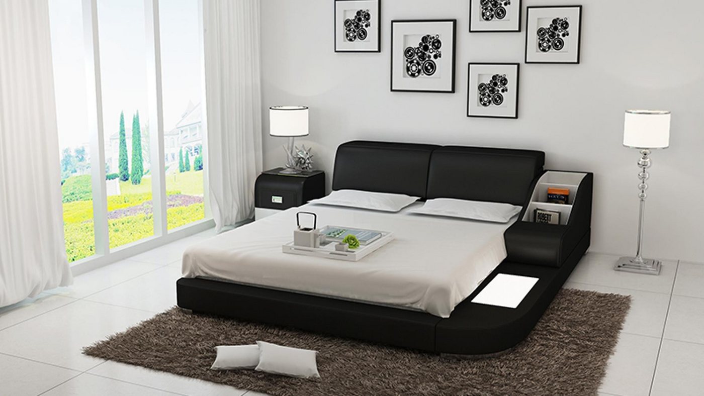 JVmoebel, Wasserbett Luxus Doppel Multifunktions Bett Polster Wasser Betten, (Wasserbett LB8815), Made in Europa von JVmoebel