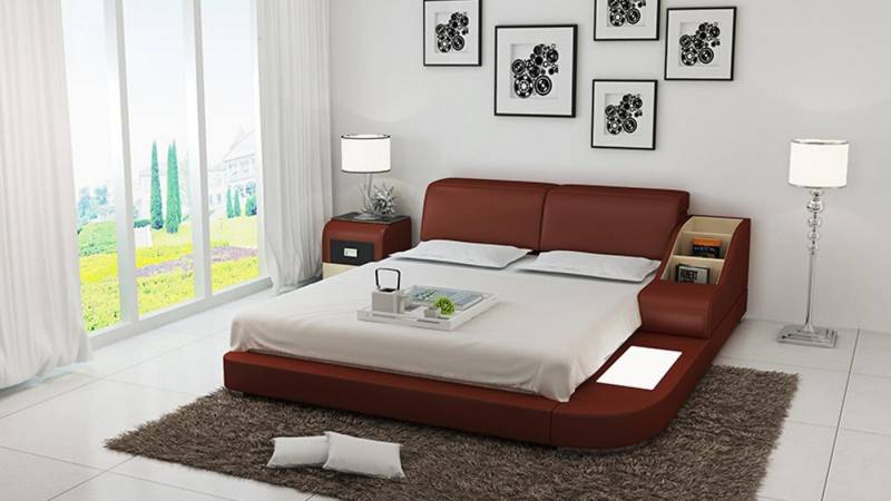 JVmoebel, Wasserbett Luxus Doppel Multifunktions Bett Polster Wasser Betten, (Wasserbett LB8815), Made in Europa von JVmoebel