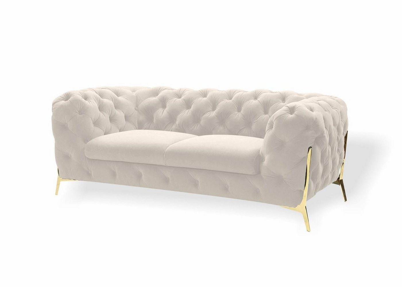 JVmoebel 2-Sitzer Sofa 2 Sitzer Klassische Chesterfield Sofas Couchen Polster, Made in Europa von JVmoebel