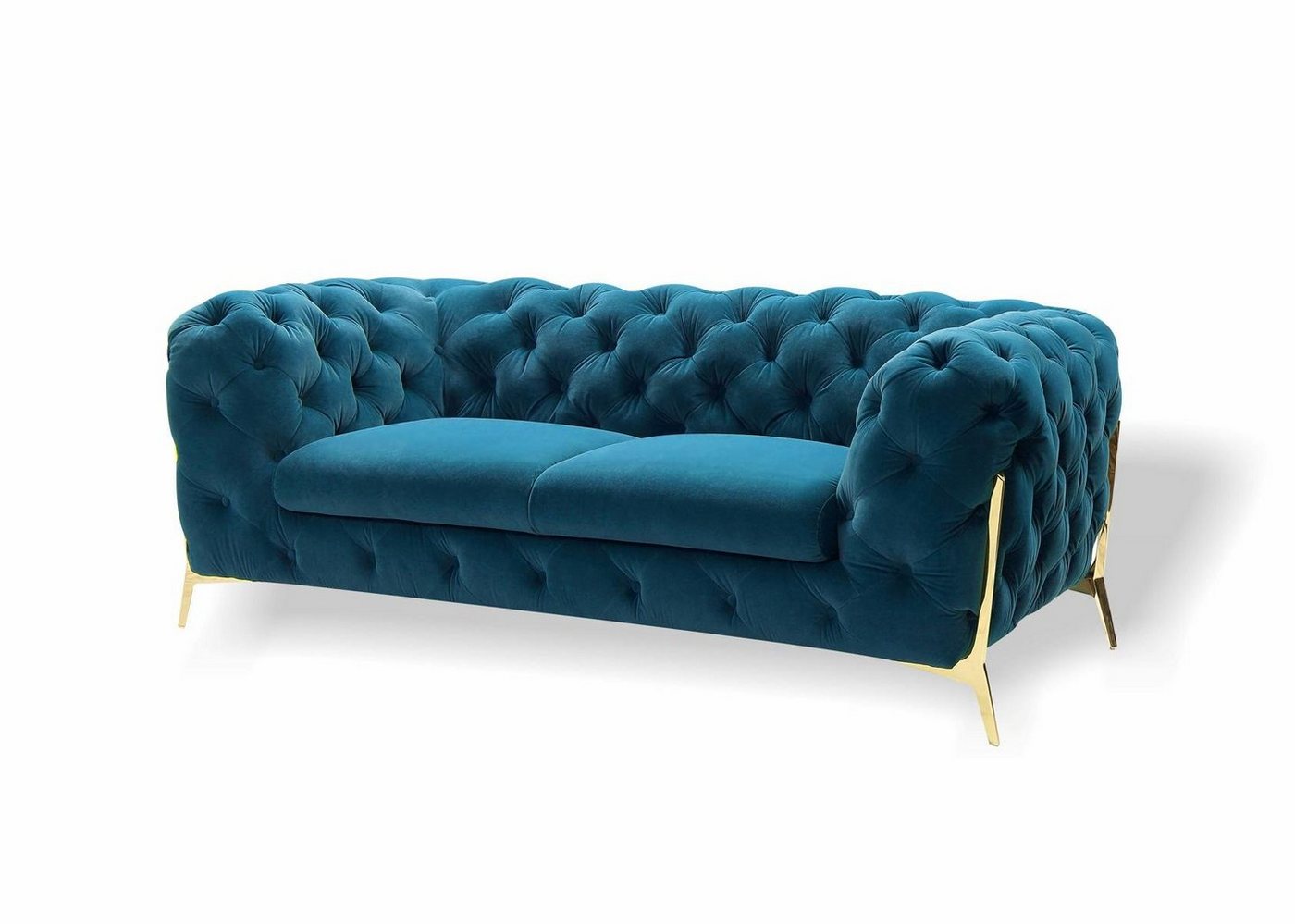 JVmoebel 2-Sitzer Sofa 2 Sitzer Klassische Chesterfield Sofas Couchen Polster, Made in Europa von JVmoebel