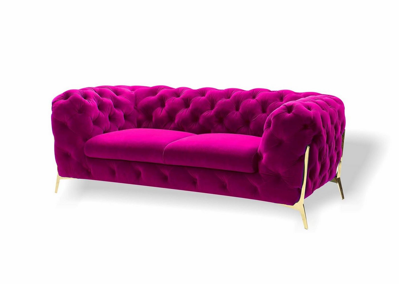 JVmoebel 2-Sitzer Sofa 2 Sitzer Klassische Chesterfield Sofas Couchen Polster, Made in Europa von JVmoebel