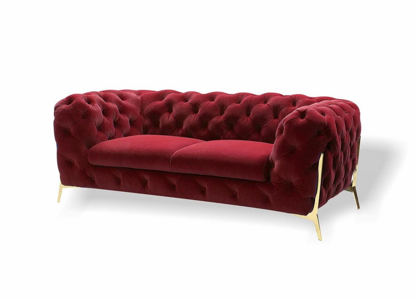 JVmoebel 2-Sitzer Sofa 2 Sitzer Klassische Chesterfield Sofas Couchen Polster, Made in Europa von JVmoebel