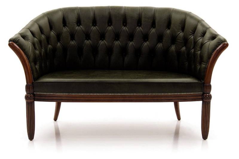 JVmoebel 2-Sitzer Zweisitzer Couch aus Leder und Textil - Gemütliches Big Sofa, Made in Europa von JVmoebel