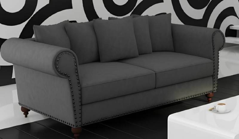 JVmoebel 3-Sitzer Modernes Textil Sofa 250cm – Designer Couch Polster Garnitur, 1 Teile, Made in Europa JVmoebel 3-Sitzer Modernes Textil Sofa 250cm – Designer Couch Polster Garnitur, 1 Teile, Made in Europa von JVmoebel