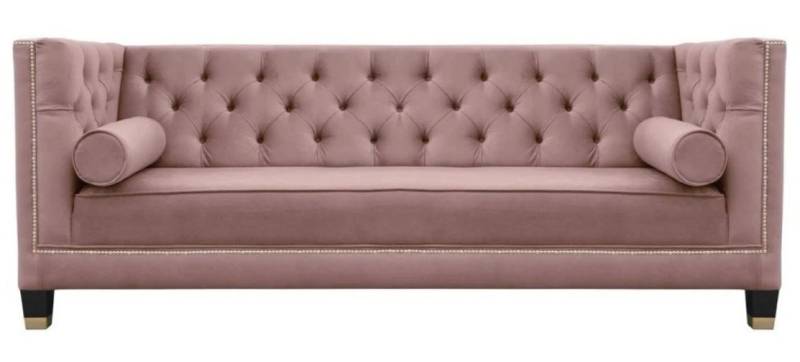 JVmoebel 3-Sitzer Dreisitzer Sofa Rosa Samt XXL Polster Couch Wohnzimmer Design Textil, 1 Teile, Made in Europe JVmoebel 3-Sitzer Dreisitzer Sofa Rosa Samt XXL Polster Couch Wohnzimmer Design Textil, 1 Teile, Made in Europe von JVmoebel