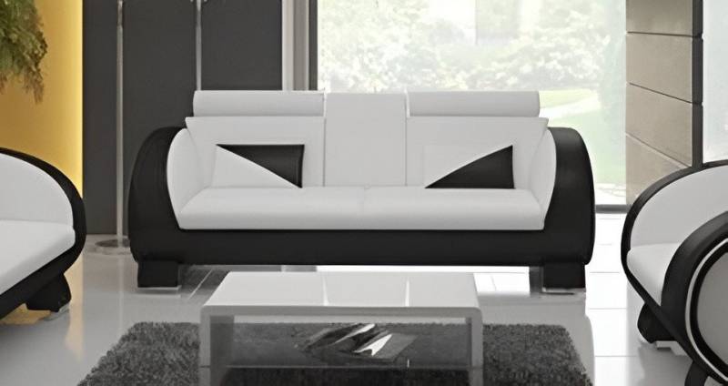 JVmoebel 3-Sitzer Ledersofa Sofa Couch Sofa 3 Sitzer Relaxcouch mit Barfunktion Designer, 1 Teile, Made in Europa von JVmoebel