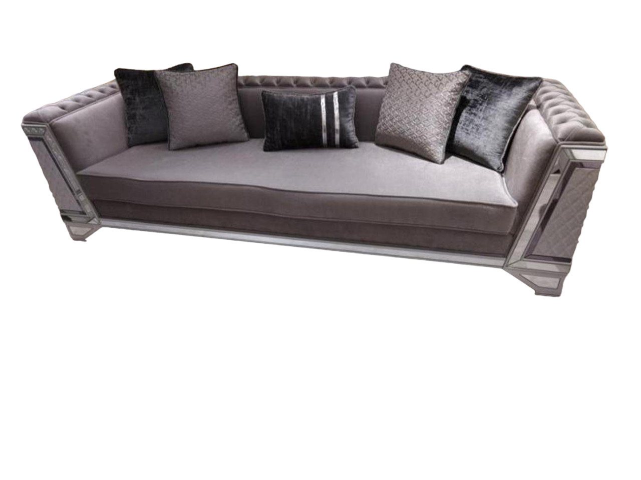 JVmoebel 3-Sitzer Luxuriöse Bequeme Wohnzimmer Sofagarnitur 3+3 2x Sofa 3 Sitzer, 2 Teile, Made in Europa von JVmoebel