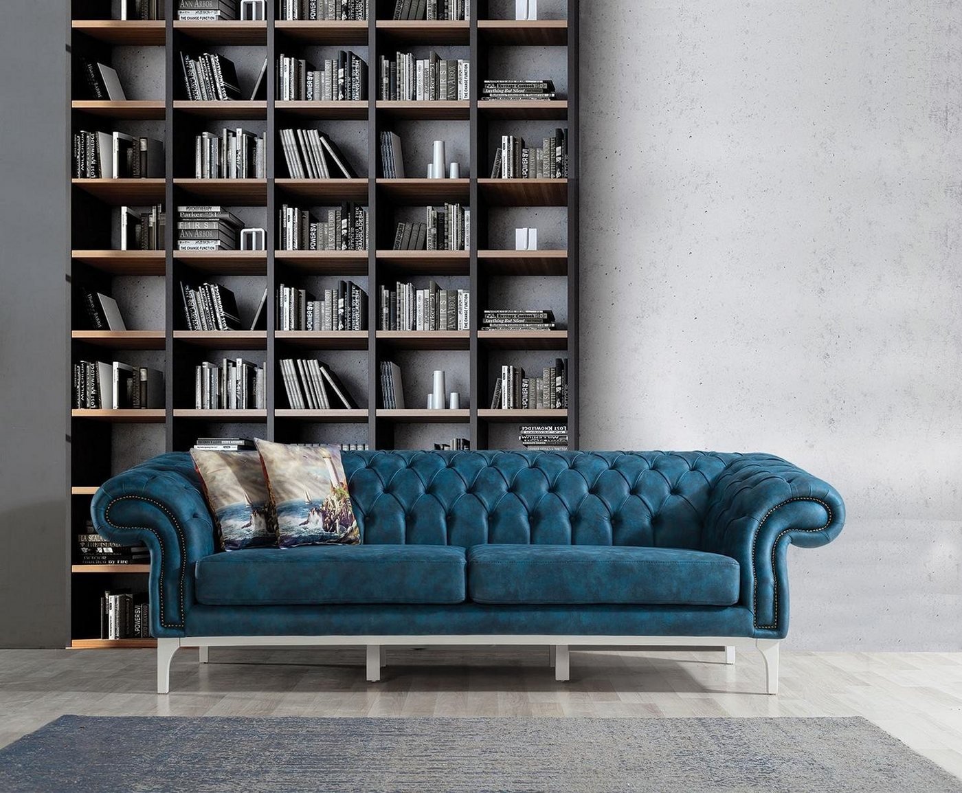 JVmoebel 3-Sitzer Modern 3 Sitzer Polster Sofa Wohnzimmer Couchen Stil Designer Möbel, 1 Teile, Made in Europa von JVmoebel