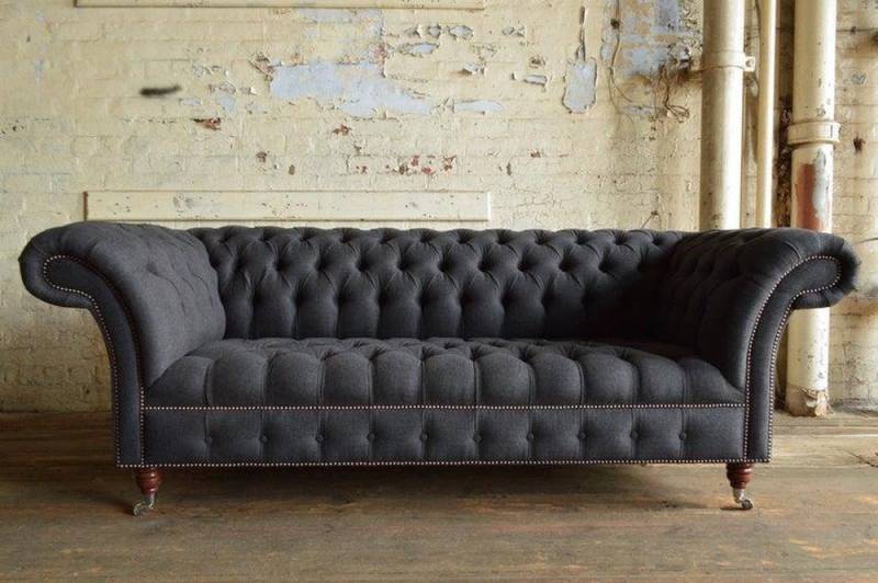 JVmoebel 3-Sitzer Stylische graue Couch XXL 3-Sitzer Sofa aus Textil, Made in Europa JVmoebel 3-Sitzer Stylische graue Couch XXL 3-Sitzer Sofa aus Textil, Made in Europa von JVmoebel