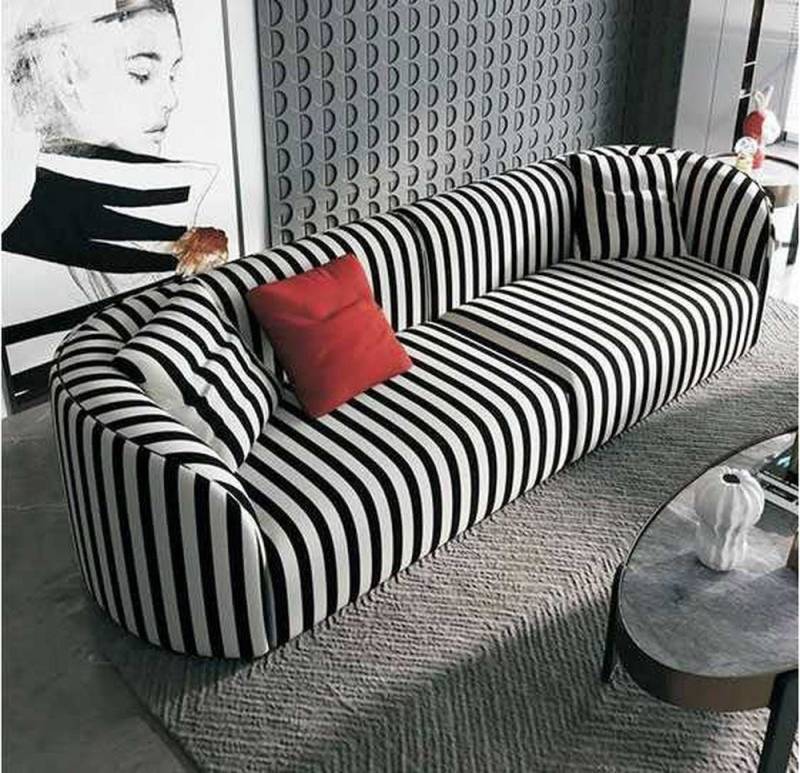 JVmoebel 4-Sitzer Wohndesign Sofa 4-Sitzer Textil Big Couch Neu Polsterung, 1 Teile, Made in Europa JVmoebel 4-Sitzer Wohndesign Sofa 4-Sitzer Textil Big Couch Neu Polsterung, 1 Teile, Made in Europa von JVmoebel