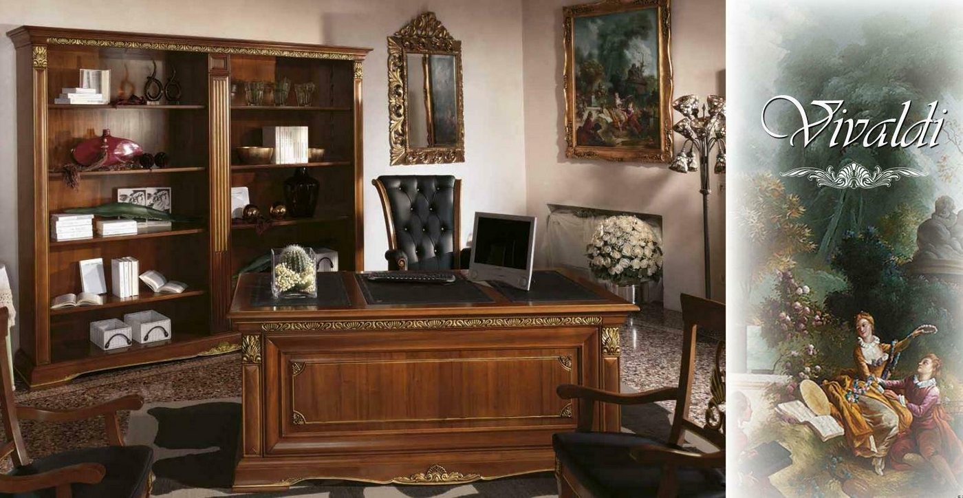 JVmoebel Aktenschrank Büro Bücherschrank xxl Aktenschrank Edle Luxus Möbel Stil Antik von JVmoebel