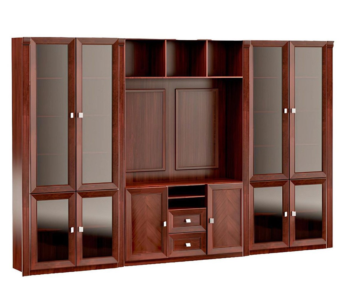 JVmoebel Aktenschrank Designer Brauner Büroschrank Luxuriöse Spiegelschränke Moderne Möbel (Büroschrank) Made in Europa von JVmoebel