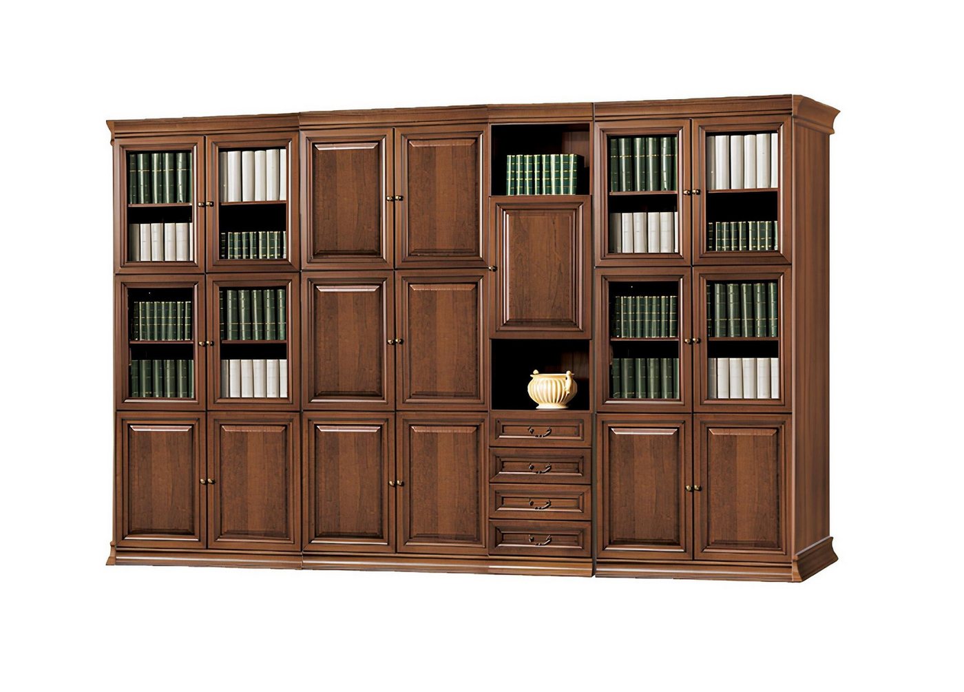 JVmoebel Aktenschrank Robuster Arbeitszimmer Büroschrank Luxusmöbel Designer Edle Schränke (Bürochrank) Made in Europa von JVmoebel