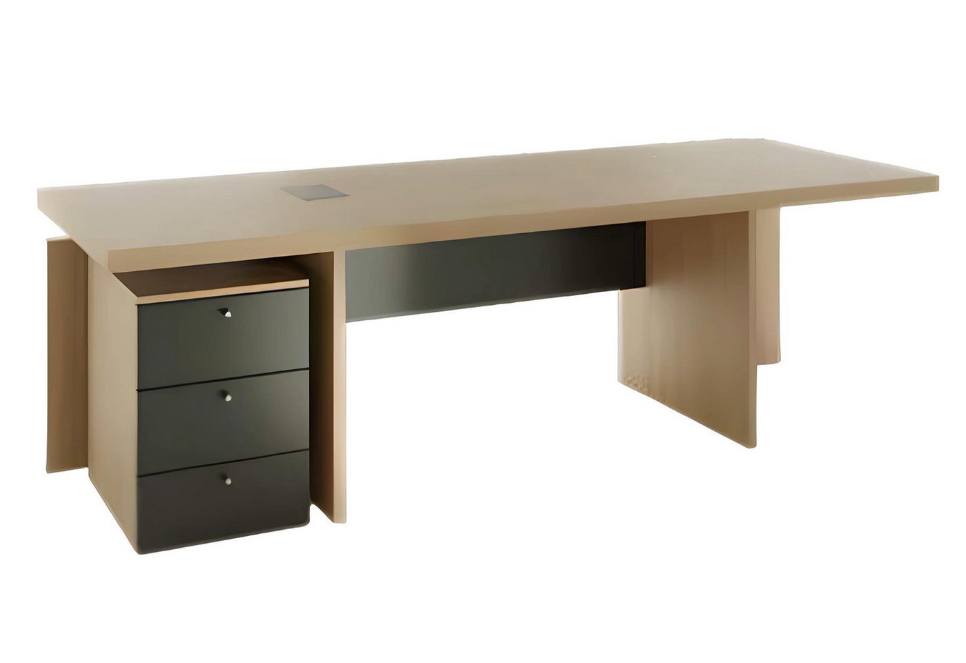 JVmoebel Schreibtisch Ecktisch Computertisch Bürotisch Arbeitstisch für Homeoffice (2-St., Schreibtisch mit Büroschrank), Made in Europa von JVmoebel