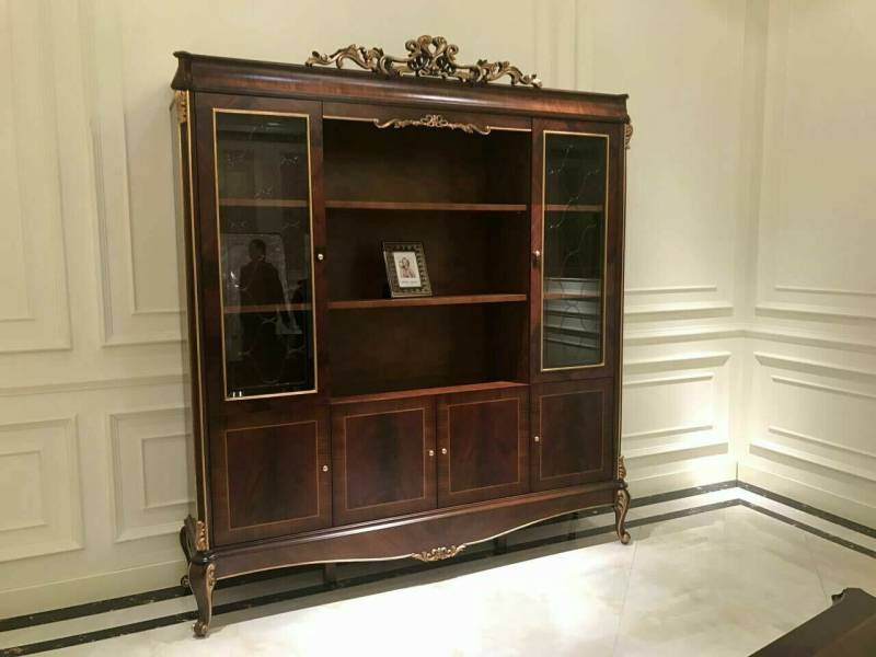 JVmoebel Aktenschrank XXL Büro Bücherschrank Aktenschrank Luxus Möbel Stil Antik von JVmoebel