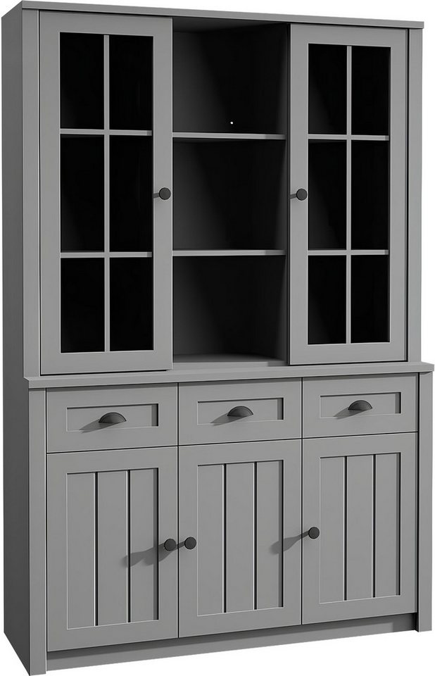 JVmoebel Anrichte Holz Konsole Anrichte Schrank Regal Buffet Kommode Aufsatz, Made in Europa JVmoebel Anrichte Holz Konsole Anrichte Schrank Regal Buffet Kommode Aufsatz, Made in Europa von JVmoebel