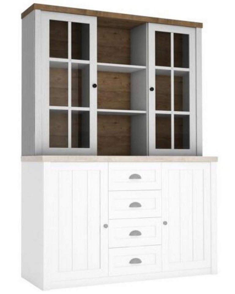 JVmoebel Anrichte Klassische Schränke Schrank Anrichte Aufsatz Kommode Schrankwand, Made in Europa von JVmoebel