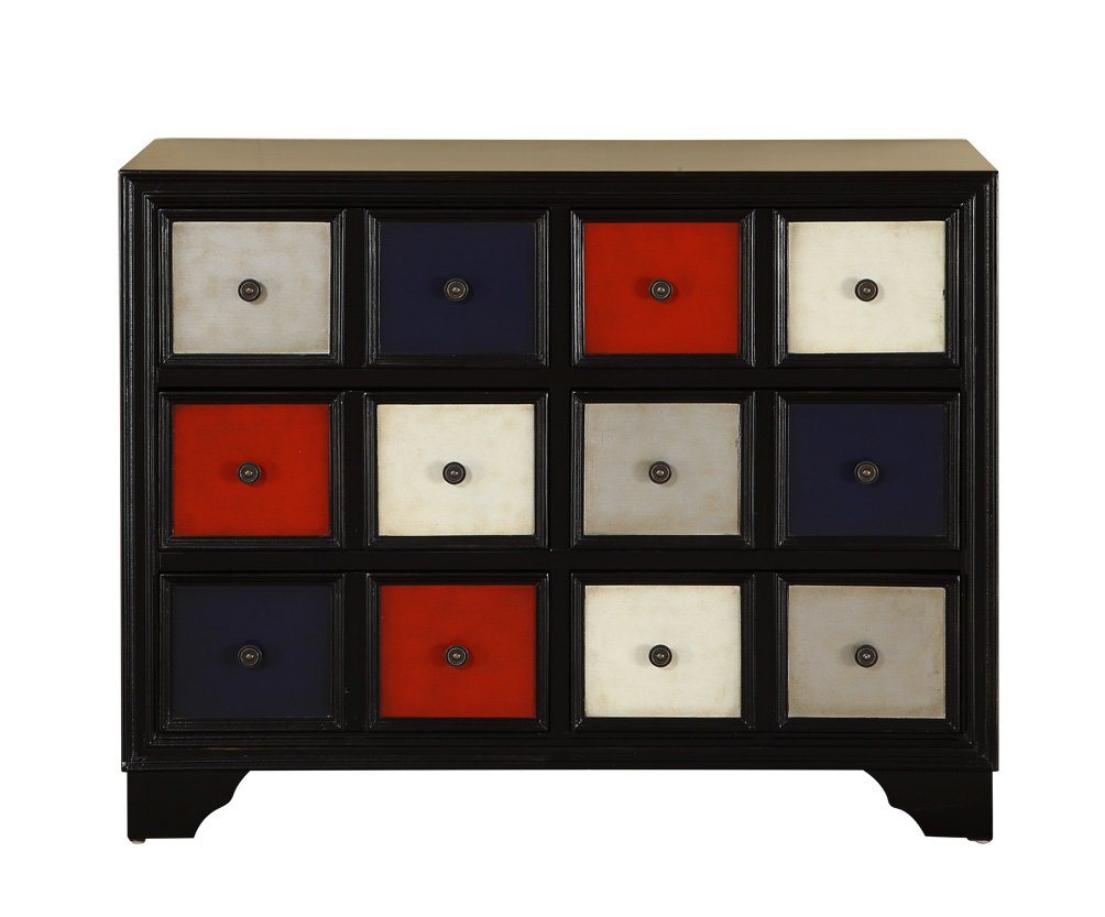 JVmoebel Apothekerschrank Apotheken-Kommode aus massivem Holz mit Schubladen (Apothekerschrank) Made in Europa von JVmoebel