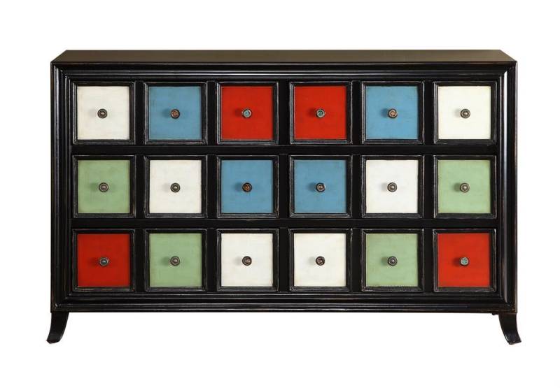 JVmoebel Apothekerschrank Kommode Kommoden Kommodenschrank Sideboard Möbel Schrank Holz Regal Made in Europa von JVmoebel