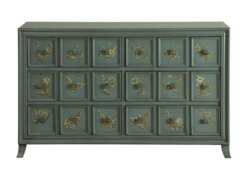 JVmoebel Apothekerschrank Kommode Sideboard Kommoden Sideboards 18 Schubladen Apotheken Schrank Made in Europa von JVmoebel