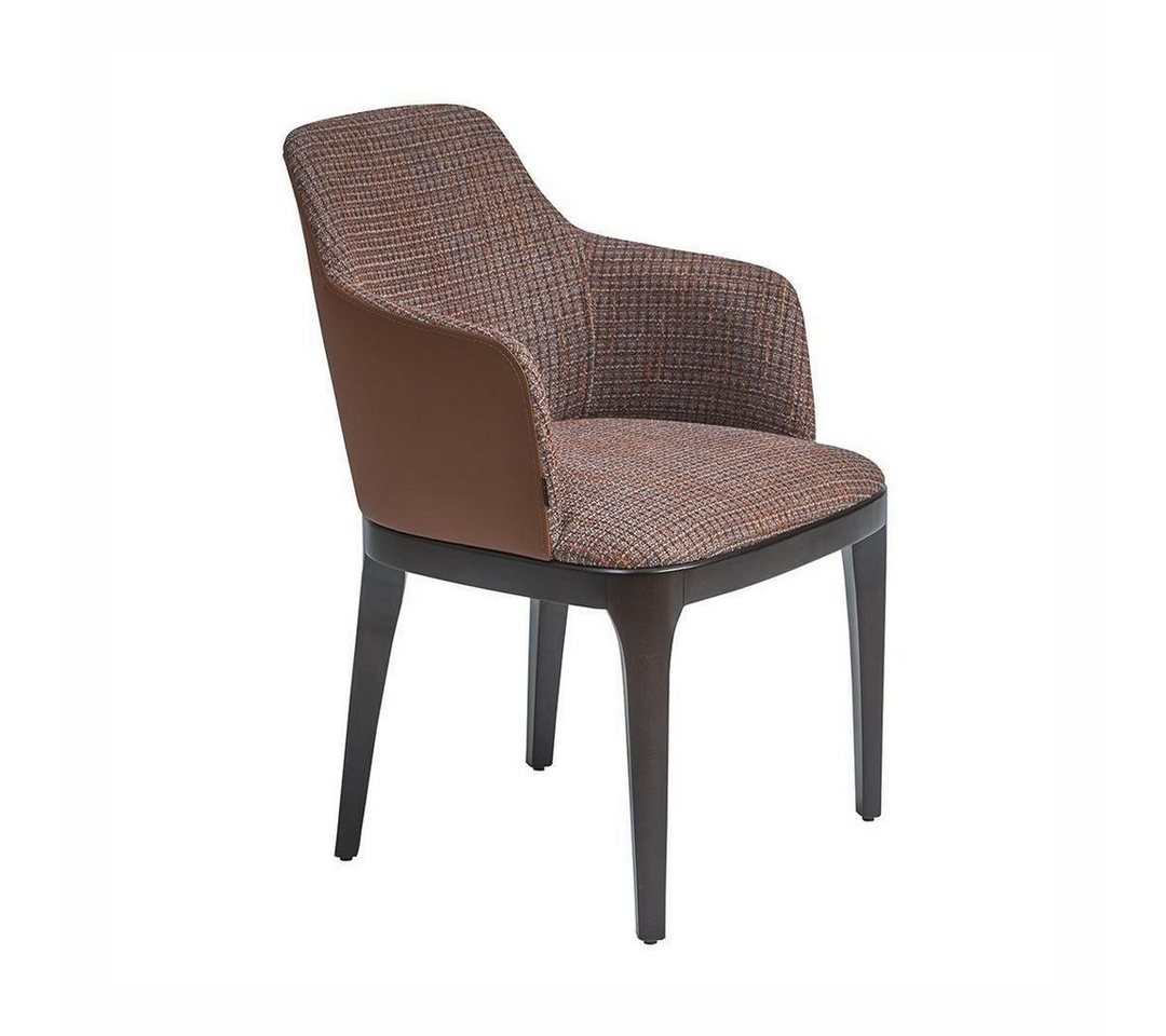 JVmoebel Armlehnstuhl Design Lounge Stuhl mit Armlehnen Esszimmer Polster Stühle Neu (1 St), Made in Europa von JVmoebel