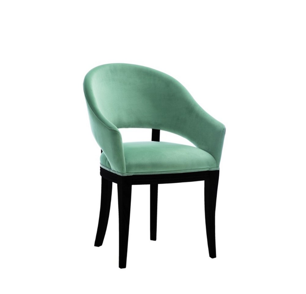 JVmoebel Armlehnstuhl Eleganter Polsterstuhl aus Holz für Büro und Essbereich NEU, Made in Europa von JVmoebel