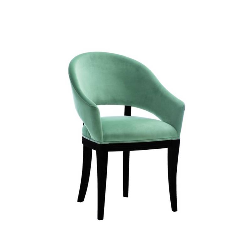 JVmoebel Armlehnstuhl Eleganter Polsterstuhl aus Holz für Büro und Essbereich NEU, Made in Europa JVmoebel Armlehnstuhl Eleganter Polsterstuhl aus Holz für Büro und Essbereich NEU, Made in Europa von JVmoebel