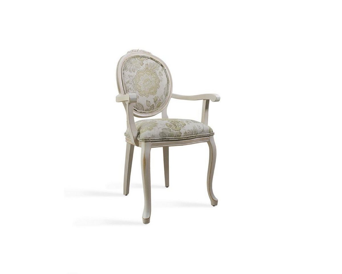 JVmoebel Armlehnstuhl Klassischer Designer Einrichtung Esszimmer Stuhl mit Armlehnen Neu (1 St), Made in Europa von JVmoebel
