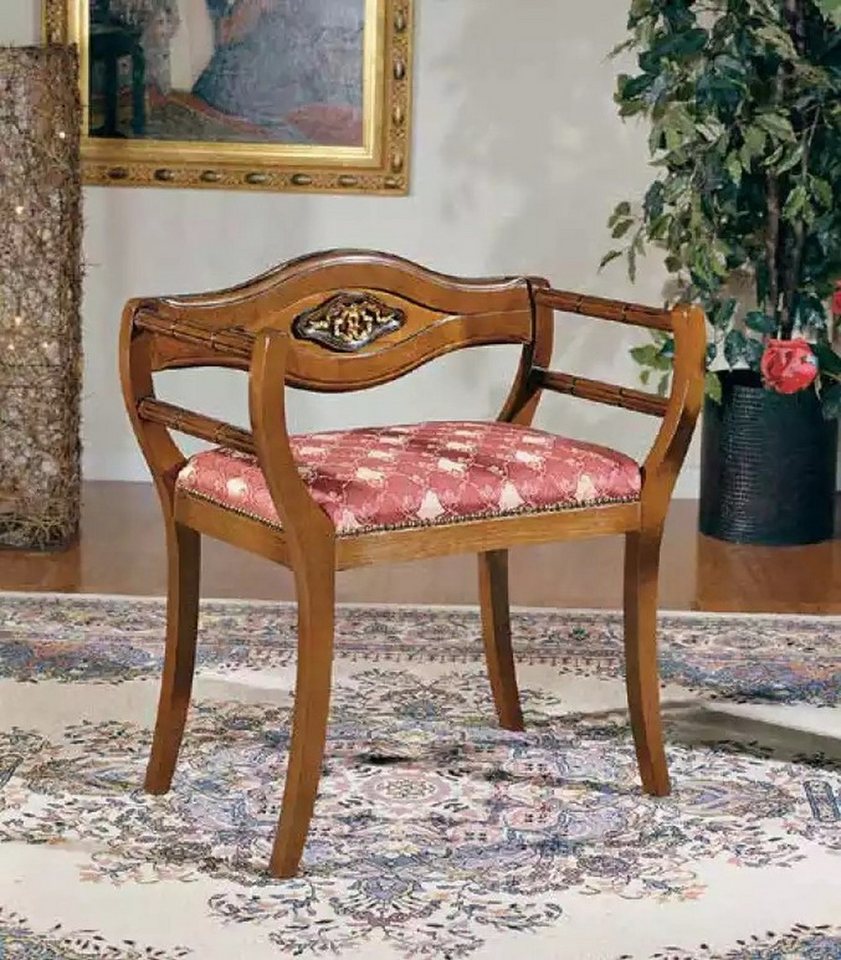 JVmoebel Armlehnstuhl Klassischer Designer Stuhl - Polsterstuhl für das Wohnzimmer (1 St), Made in Europa von JVmoebel