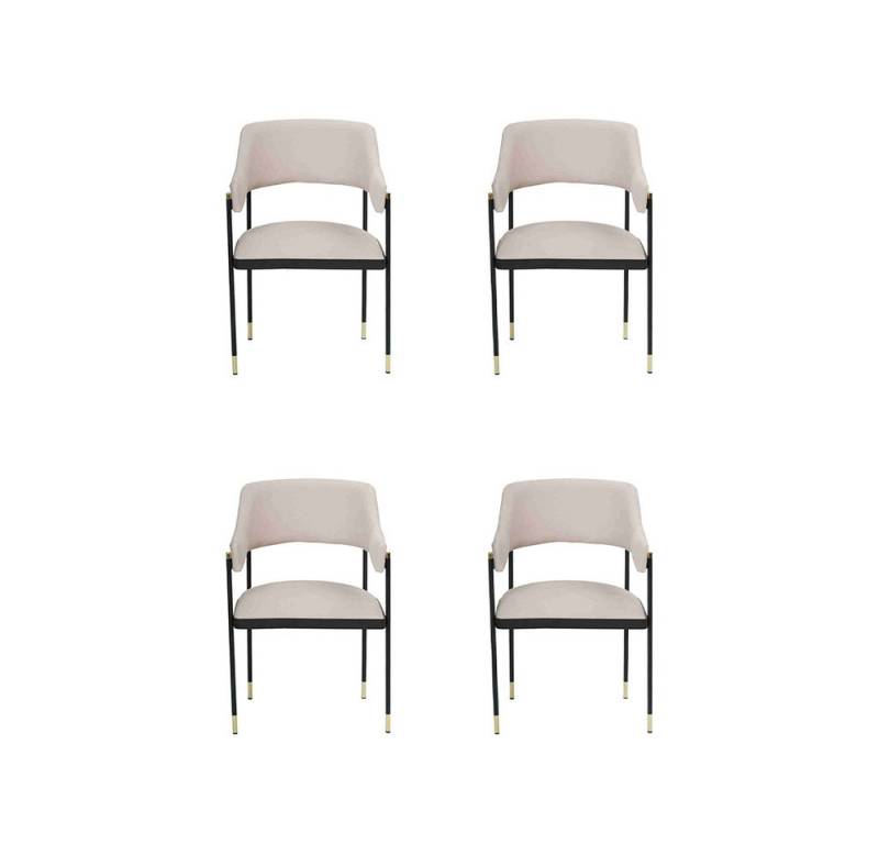 JVmoebel Armlehnstuhl Luxuriöse Küchensessel – Esszimmermöbel im 4er Set (4 St), Made in Europa von JVmoebel