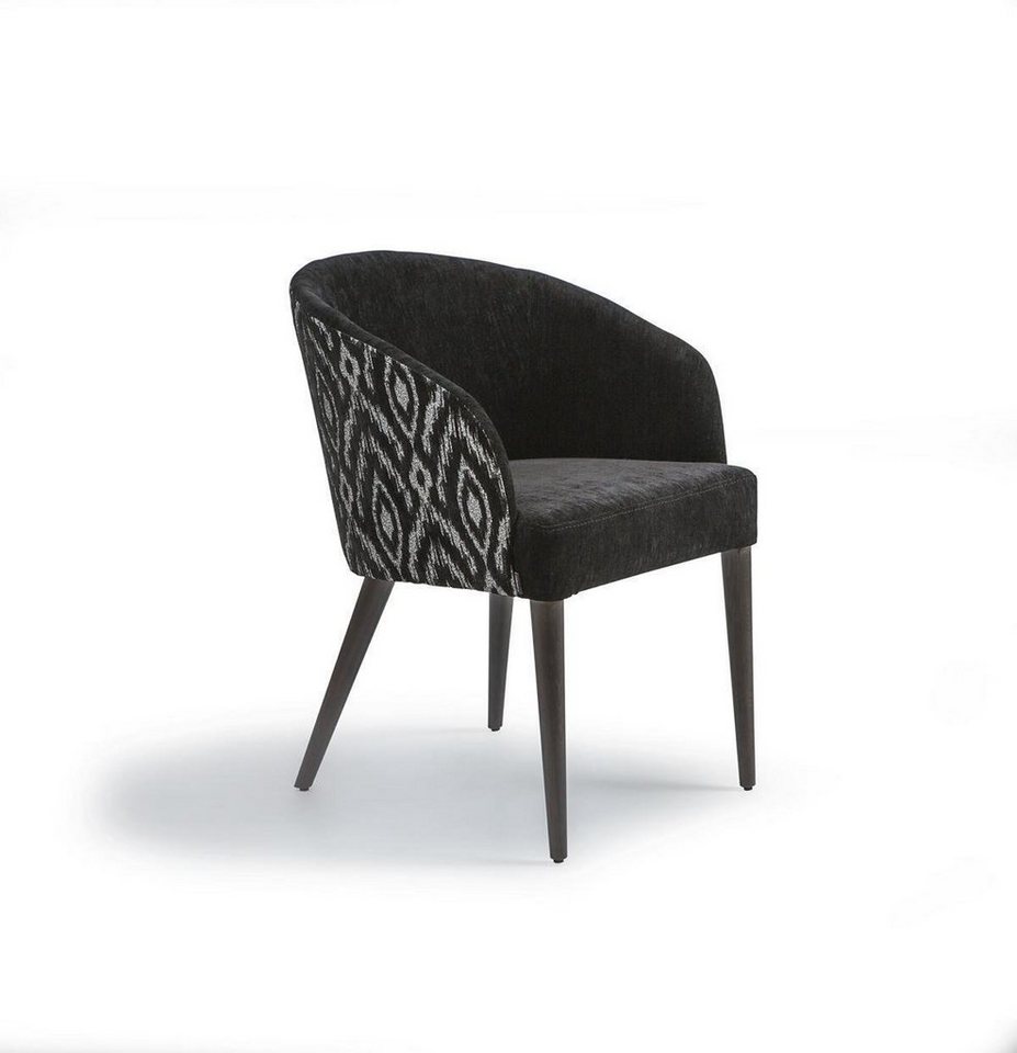 JVmoebel Armlehnstuhl Stuhl mit Armlehnen Designer Luxus Esszimmer Polstersitz Holz Möbel (1 St), Made in Europa von JVmoebel