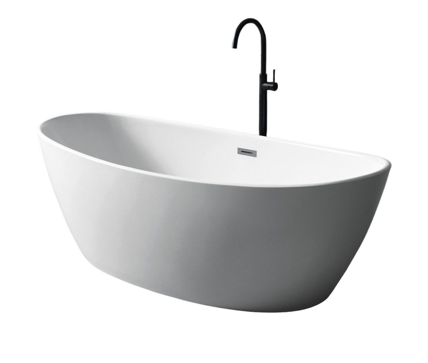 JVmoebel Badewanne Acryl Badewanne Wanne Standbadewanne Freistehende Modern Badezimmer, (1-tlg), Made in Europa von JVmoebel