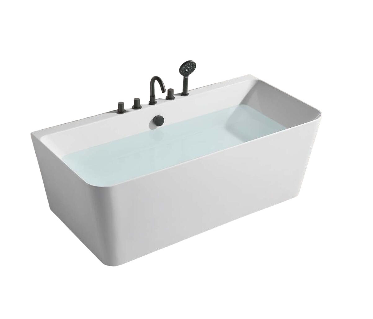 JVmoebel Badewanne Badewanne Badezimmer Standbadewanne Acryl Wanne Luxus Wannenbad, (1-tlg), Made in Europa von JVmoebel