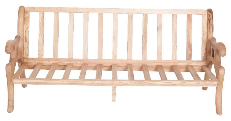 JVmoebel Gartenbank Holz Parkbank Sitzbank Gartenbank Ruhebank für Außenbereich (1-St., Bank), Made in Europa von JVmoebel