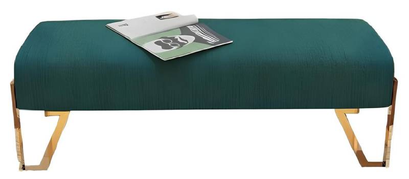 JVmoebel Sitzbank Hocker Polsterhocker Fuß Ablage Möbel Wohnen Sitzbänke Sitz Textil (1-St., Hocker), Made in Europa von JVmoebel