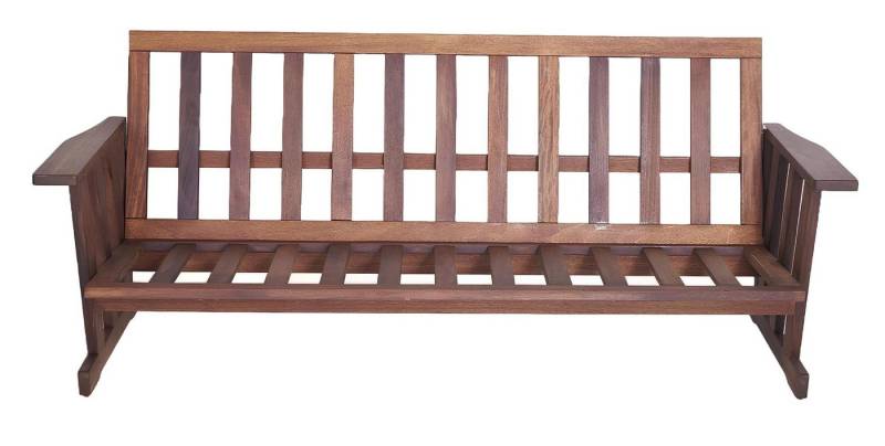 JVmoebel Gartenbank Parkbank Bank Sitzbank Holzbank Gartenbank Designbank Rückenlehnenbank (1-St., Bank), Made in Europa von JVmoebel